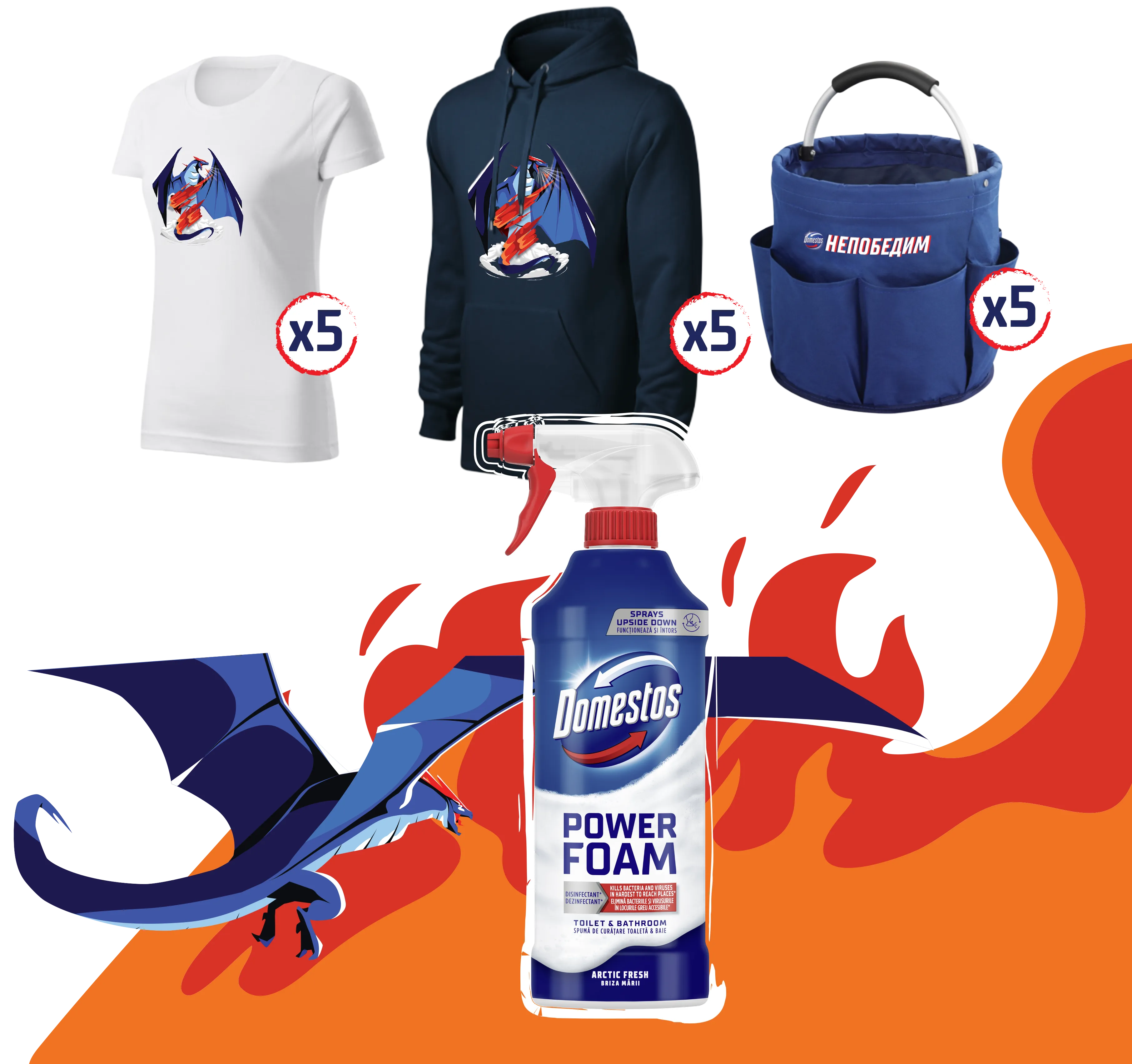 Domestos - Обърни представите за чистотата
